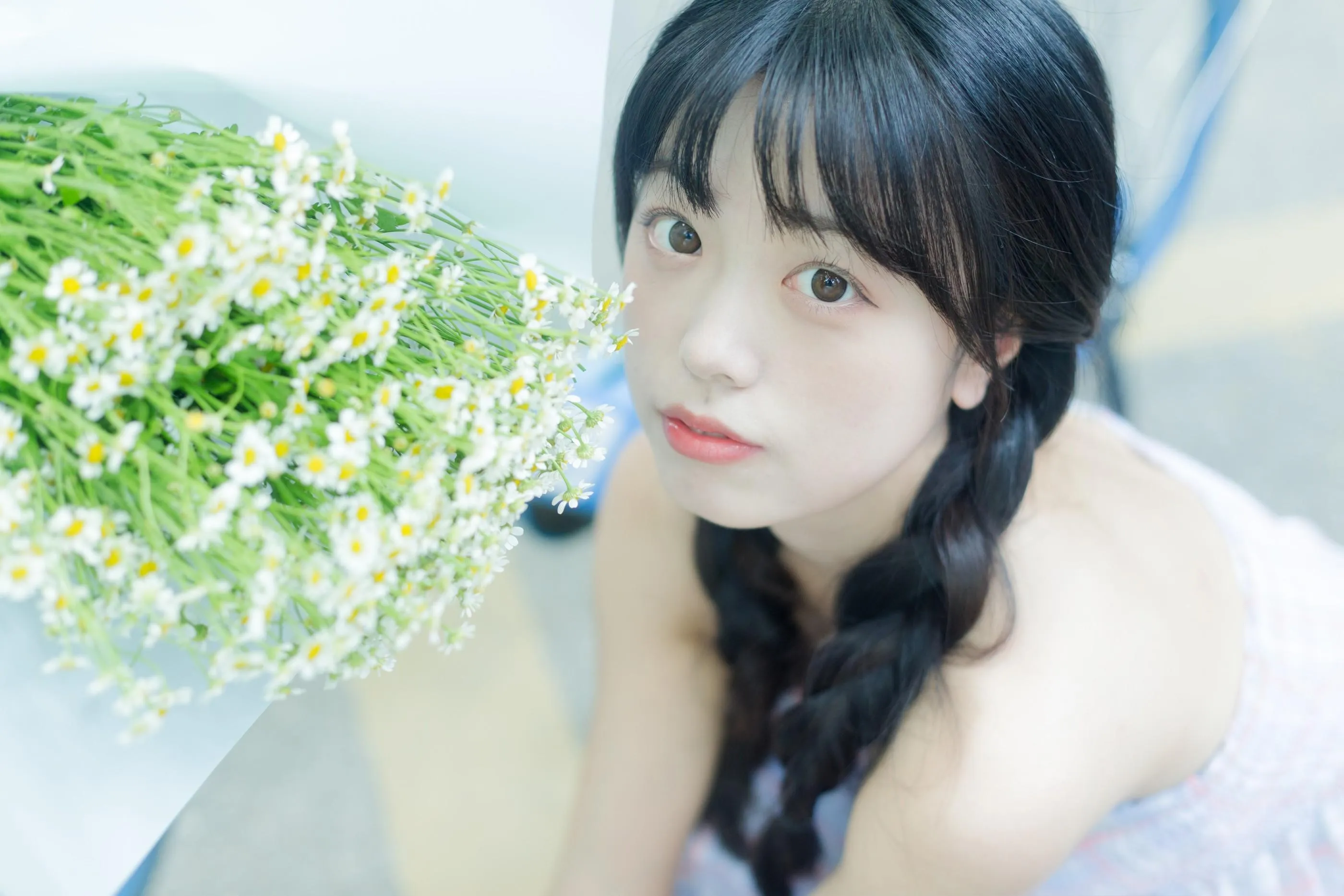 [YITUYU艺图语]2022.08.12 夏天是洋甘菊的气味 可爱泡泡呀 [33P]插图8